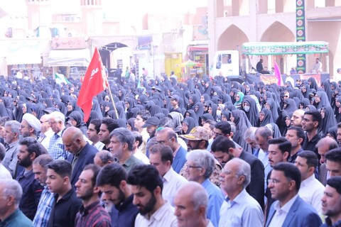 مراسم تشییع پیکرهای مطهر شهدا در یزد