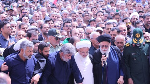 مراسم تشییع پیکرهای مطهر شهدا در یزد