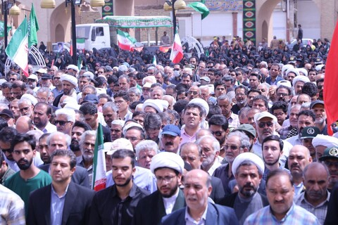 مراسم تشییع پیکرهای مطهر شهدا در یزد