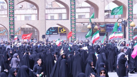 مراسم تشییع پیکرهای مطهر شهدا در یزد