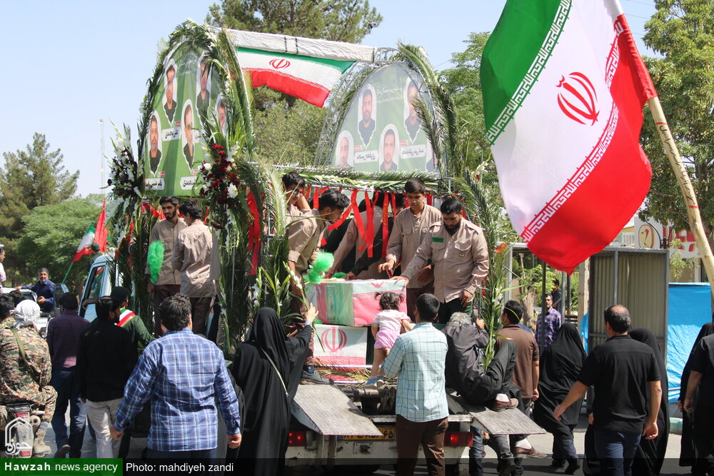 تصاویر/ عطر شهادت در کرمان پیچید؛ وداع جانسوز مردم با فرزندان حاج قاسم