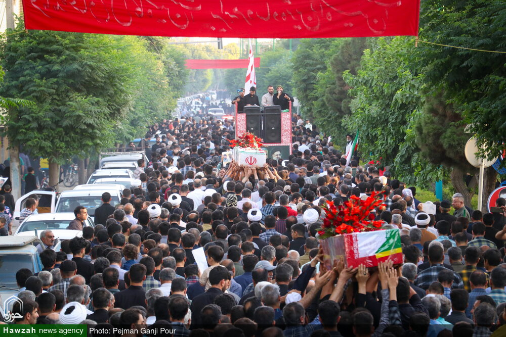 جزئیات تشییع و خاکسپاری شهدای همدانی