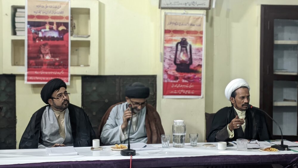 तंज़ीमुल मकातिब में "अय्याम ए अज़ा की तैयारी" टेबल टॉक कार्यक्रम आयोजित किया गया