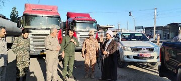 تصاویر/ بازدید امام جمعه شهرستان خوی از پایگاه های بازرسی بسیج