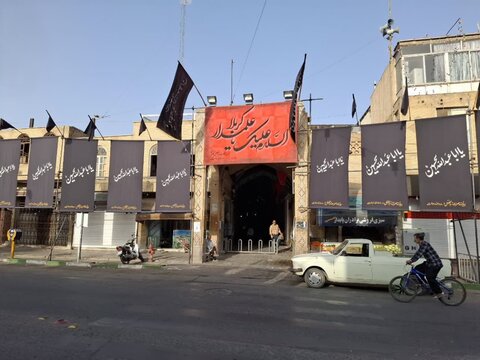 تصاویر/ کاشان رنگ و بوی محرم به خودگرفت