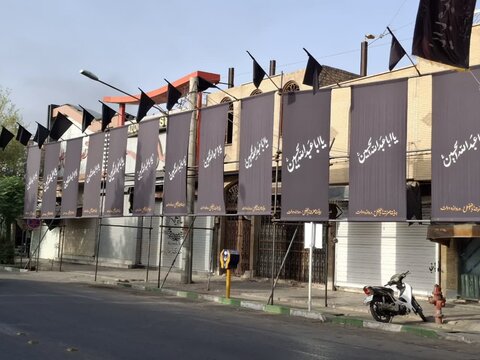 تصاویر/ کاشان رنگ و بوی محرم به خودگرفت