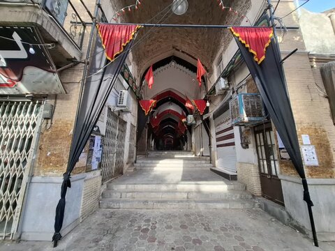 تصاویر/ کاشان رنگ و بوی محرم به خودگرفت