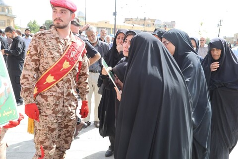 تصاویر / تشییع پیکر شهدای حمله رژیم صهیونیستی در همدان