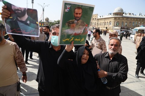 تصاویر / تشییع پیکر شهدای حمله رژیم صهیونیستی در همدان