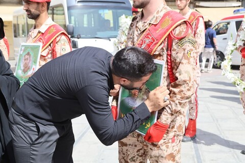 تصاویر / تشییع پیکر شهدای حمله رژیم صهیونیستی در همدان