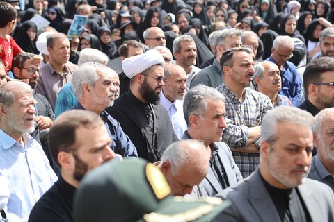 تصاویر / تشییع پیکر شهدای حمله رژیم صهیونیستی در همدان