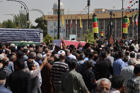تصاویر / تشییع پیکر شهدای حمله رژیم صهیونیستی در همدان
