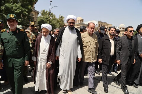 تصاویر / تشییع پیکر شهدای حمله رژیم صهیونیستی در همدان