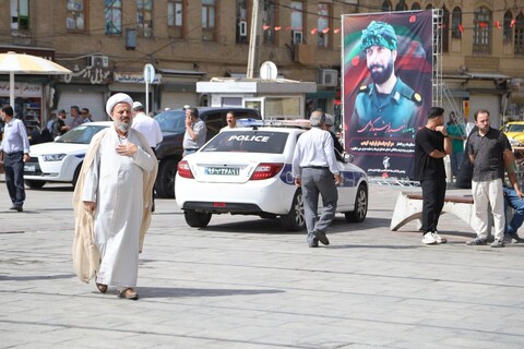 تصاویر / تشییع پیکر شهدای حمله رژیم صهیونیستی در همدان