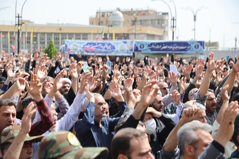 تصاویر / تشییع پیکر شهدای حمله رژیم صهیونیستی در همدان