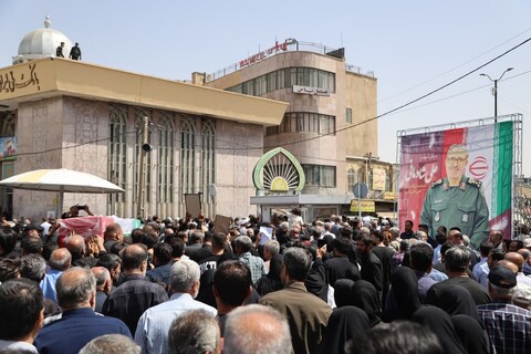 تصاویر / تشییع پیکر شهدای حمله رژیم صهیونیستی در همدان