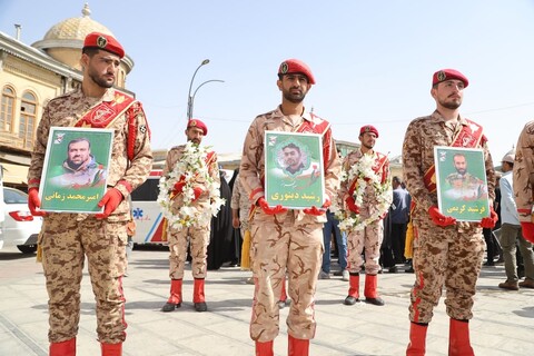 تصاویر / تشییع پیکر شهدای حمله رژیم صهیونیستی در همدان