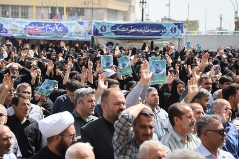 تصاویر / تشییع پیکر شهدای حمله رژیم صهیونیستی در همدان