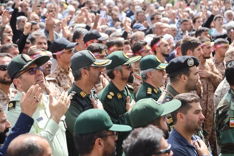 تصاویر / تشییع پیکر شهدای حمله رژیم صهیونیستی در همدان