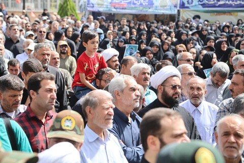 تصاویر / تشییع پیکر شهدای حمله رژیم صهیونیستی در همدان