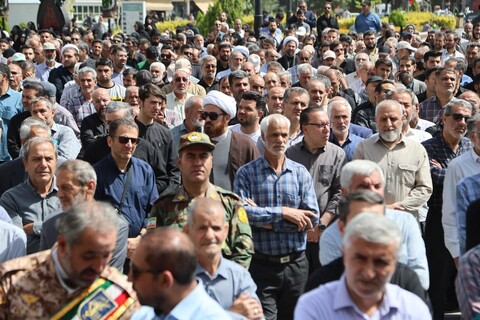 تصاویر / تشییع پیکر شهدای حمله رژیم صهیونیستی در همدان