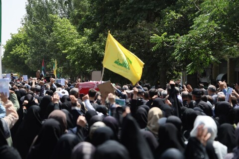 تصاویر / تشییع پیکر شهدای حمله رژیم صهیونیستی در همدان