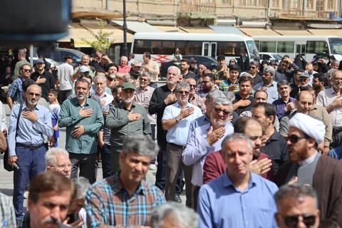 تصاویر / تشییع پیکر شهدای حمله رژیم صهیونیستی در همدان