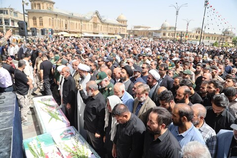 تصاویر / تشییع پیکر شهدای حمله رژیم صهیونیستی در همدان