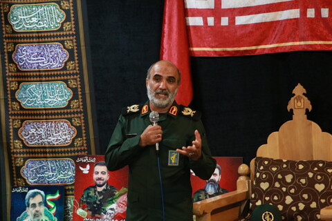 تصاویر/ مراسم بزرگداشت 6 مداح شهید جنایات رژیم منحوس صهیونیستی در اصفهان