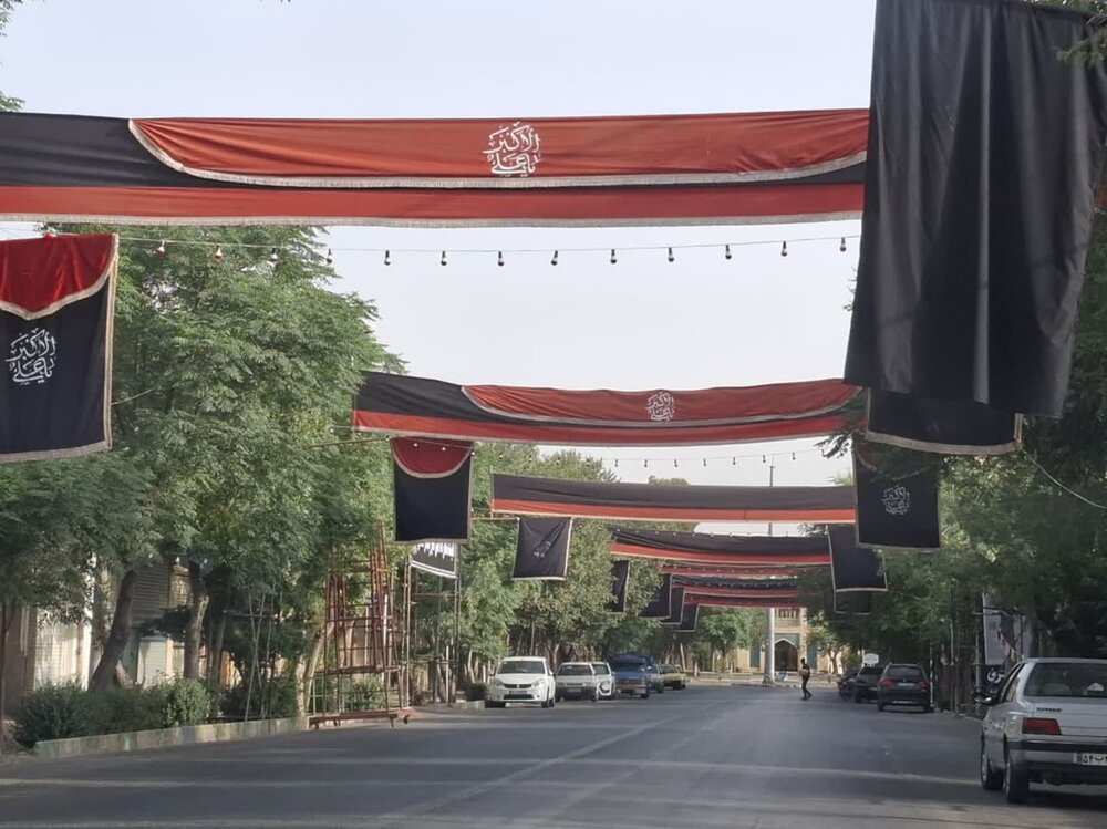 کاشان یکپارچه سیاهپوش شد