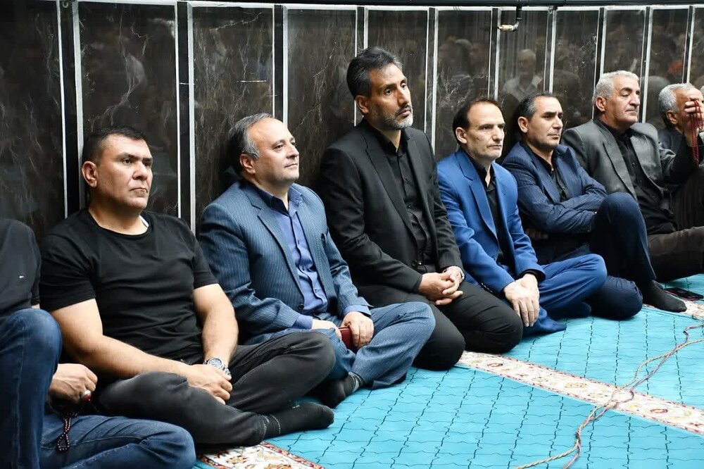 طنین «لبیک یا حسین» در شهر مرزی بازرگان+ عکس