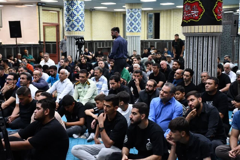 طنین «لبیک یا حسین» در شهر مرزی بازرگان+ عکس