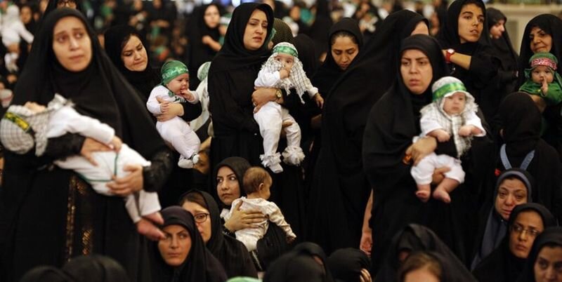 برگزاری ویژه برنامه شیرخوارگان حسینی در مسجد امام موسی‌بن جعفر (ع) بندرعباس