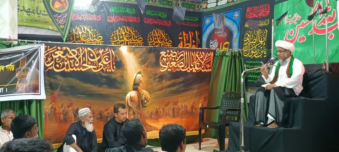সাতক্ষীরার গুলশানে যাহরা ইমাবাড়িতে ১ম মহররমের শোক মজলিস অনুষ্ঠিত