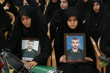 تصاویر / مراسم بزرگداشت شهدای حملات تروریستی رژیم صهیونیستی اصفهان