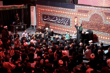 تصاویر/ مراسم اولین شب از عزاداری محرم در مصلای امام خمینی (ره) ارومیه