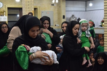 همایش شیرخوارگان حسینی در ۸۵ نقطه آذربایجان غربی برگزار شد