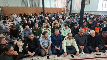 تصاویر/ اقامه نماز جمعه اصلاندوز