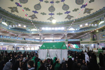 تصاویر/ مراسم «شیرخوارگان حسینی» در شهرکرد