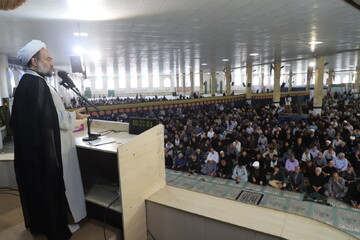 تصاویر/ آیین عبادی سیاسی نماز جمعه زاهدان