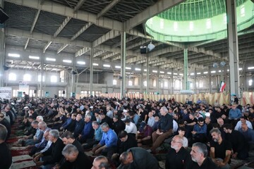 تصاویر/ اقامه نماز جمعه سمنان در ۶ تیر ۱۴۰۴