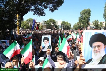 ملت منسجم و ولایتمدار؛ پیروز نبرد با دژخیمانِ صهیون