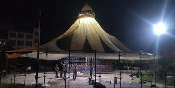 نهاوند یکپارچه سیاهپوش شد+تصاویر