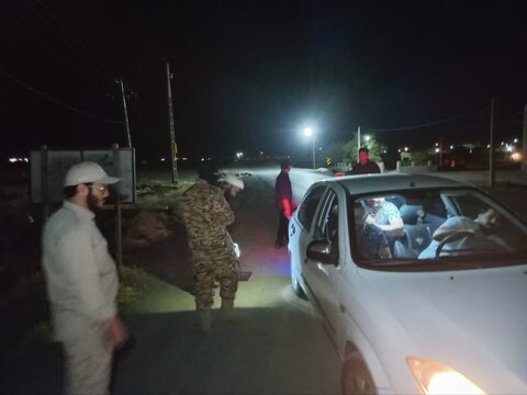 سرکشی از ایست بازرسی گردان طلاب ملایر