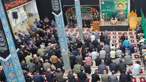 تصاویر/مراسم هفتمین روز شهادت؛ شهید مدافع وطن روح الله گیاهدوست