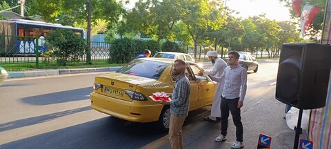 کلیپ/ برپایی موکب مدرسه علمیه ولیعصر(عج)تبریز در حمایت از عملیات بشارت فتح