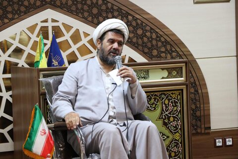 تصاویر/ جلسه وظایف تبیینی روحانیت در شرایط فعلی در حوزه علمیه بناب