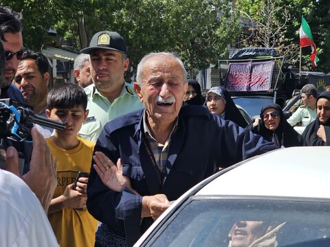 تصاویر/ تشییع پیکر مطهر شهید والامقام زبیر امینی‌فر در نقده