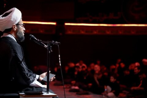 تصاویر/ مراسم اولین شب از عزاداری محرم در مصلای امام خمینی (ره) ارومیه