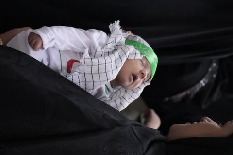 تصاویر/ همایش شیرخوارگان حسینی در تکاب